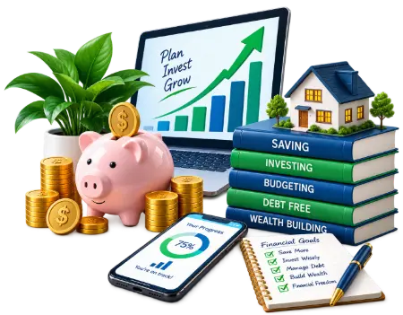 My Money Future financial guide illustration